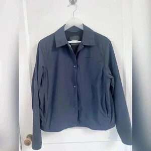 PEAK PERFORMANCE 2L Coach Jacket Waterproof jacket in Blue Shadow Size S